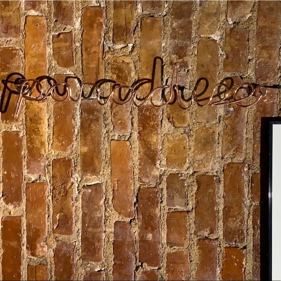 Urban Outfitters Accents Paradise Rose Gold Wall Accent Poshmark